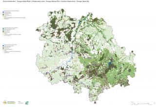 Mapping grüne Infrastruktur / Natur- und Landschaftszonen