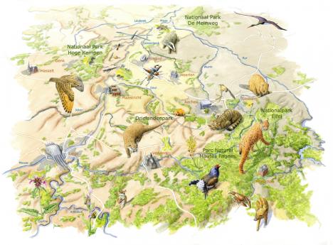 Dreiländerpark: Lebensraum für zahlreiche seltene Arten